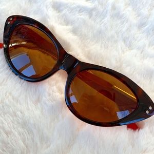 Derek Lam Ulla Cat Eye Sunglasses